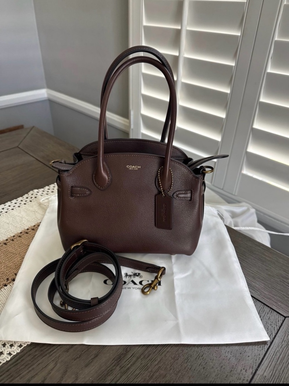 Coach soft empire carryall 21